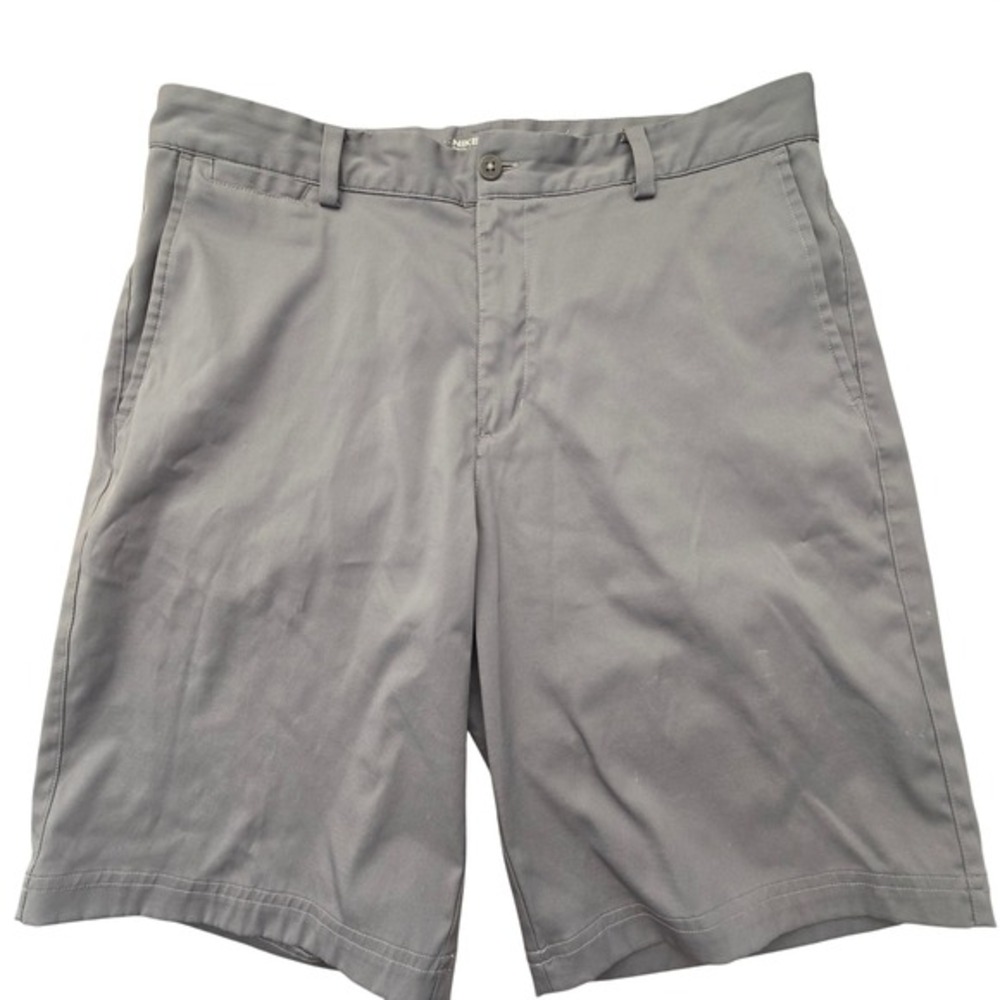 Nike‎ Golf Men's Tour Performance Dri-FIT Shorts Gray Size 34 Flat Front